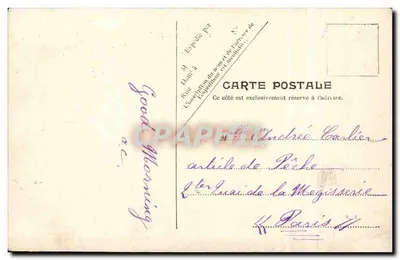 Paryż — Kaserna Cité — V.P. Paryż. Nr 72 — Rewers