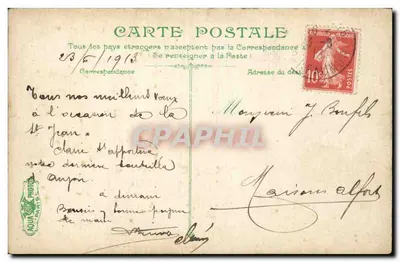 Teatro Sarah Bernhardt — Praça do Castelo — L.V. & Cie, n°2125 — Verso