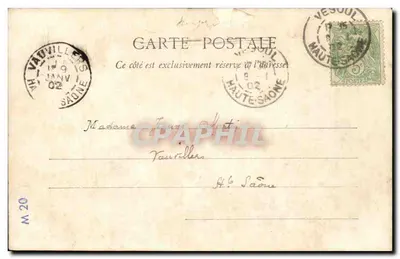 La Question del Transvaal — Soggetto satirico sulle miniere d'oro — Foto A. Bongeux & Cie, Nancy — Verso