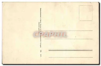 Prunus domestica — cerejas negras — editor Gebethner & Co. Stuttgart — Verso