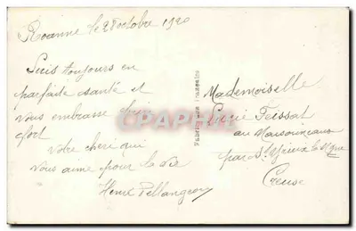 Gedanke und Gutes Erinnerung — DIX PARIS 1697 — Rückseite