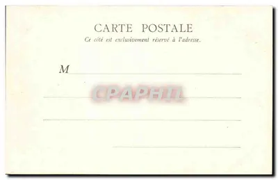 Chalés do Ciclo — A Margem da Sena — B.F., Paris — Verso