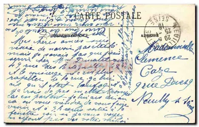 PARYŻ — Pomnik Guya de Maupassanta — LL. n°252 — Rewers