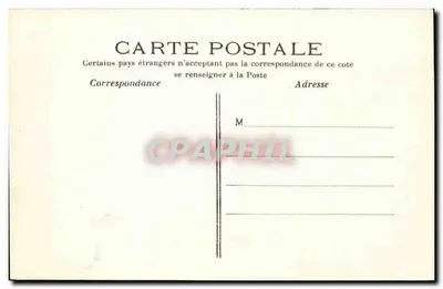 PARIS – Hôtel de Ville — J.H. n°20 — Achterkant