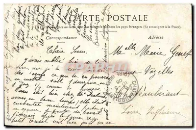 Paryż - Fontaine Carpeaux w parku Luxembourg — wydawca nieznany, numer seryjny nie widoczny — Rewers