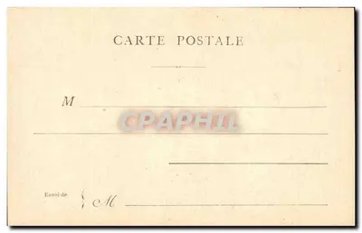 Paris — A Bastilha, Coluna de Julho — Editor: L'Écho de Paris, n° 1234 — Verso