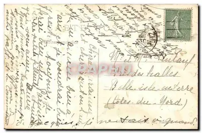 Paris - O Museu de Cluny - C.M. n°58 — Verso