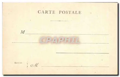 Paryż — Sorbona — widok głównego frontu z kopułą i kolumnami — Rewers