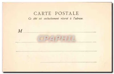Avenue de l'Opéra — Paryż — n° serii 101 — Rewers