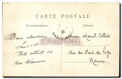Parigi — La Place de la République — C.M. n°40 — Verso