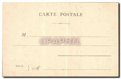 París — Busto de Th. de Banville — editor no identificado — Reverso