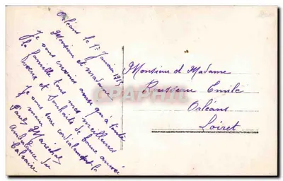 Bouquet van rozen — Goed jaar — onbekende uitgever, nr. 741 — Achterkant