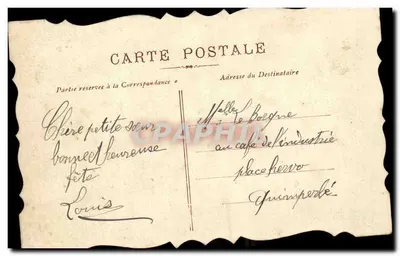 Violetas — tarjeta postal decorativa — editor no identificado — Reverso