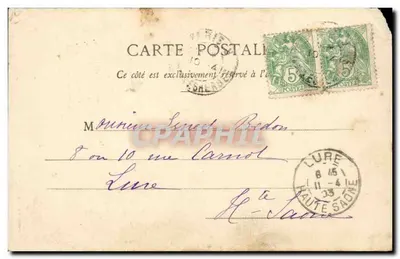 Một chiến sĩ trẻ — Văn phòng hôn nhân Bà Aurore de Liménay — Berneret & Cie, Nancy — Mặt sau