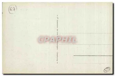 Estrasburgo - O Teatro Municipal — editor Cie Alsatienne des Arts Pédagogiques, n° 213 — Verso