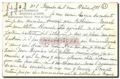 Allée du Dante — Bagnoles-de-l'Orne — P. Lorvaiseur — Reverso