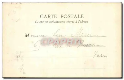 PARIS — Arc de Triomphe du Carrousel — B.F. Paris, nr 55 — Rewers