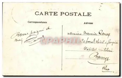 Paryż — Jardin des Tuileries — Ogólny widok — wydawca nieznany, nr 703 — Rewers