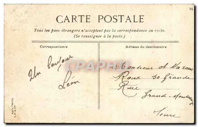 Paris - Lago do Bois de Boulogne — editor AQUA-PHOTO L.V. & Cie — Verso