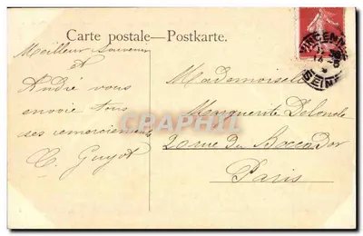 Vrolijke Dagen — Kindertage — P. Tarrant, serie 4004 — Achterkant