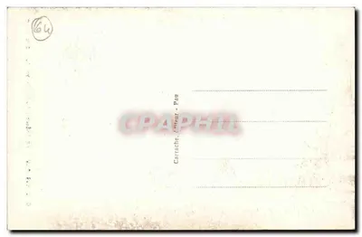 Zamek Henryka IV widziany z Parku Narodowego — Pau — C.G. 199 — Rewers