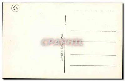Pau - O Castelo Henri IV — G.C. 34, editor Carrache, Pau — Verso