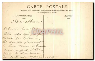 Parijs — standbeeld van Francis Garnier — Collections ND Phot, n° 451 — Achterkant
