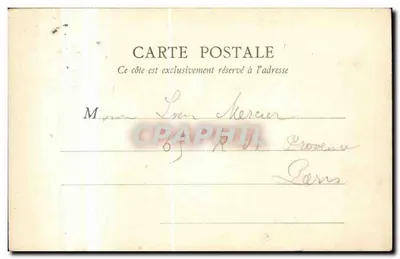 Paryż — Katedra Świętego Nikodema z Pola — B.F. Paryż 204 — Rewers