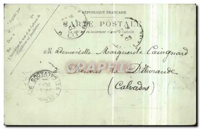 PARYŻ — Katedra Notre-Dame — Sakristia — LL. n° 436 — Rewers
