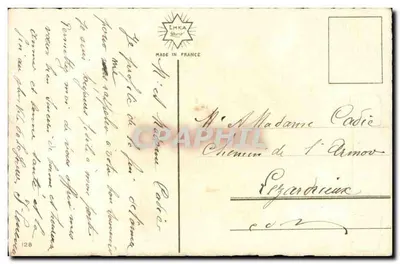 Fioletki — Szczęśliwy Rok — Wydawca EMKA, Paryż, nr 128 — Rewers