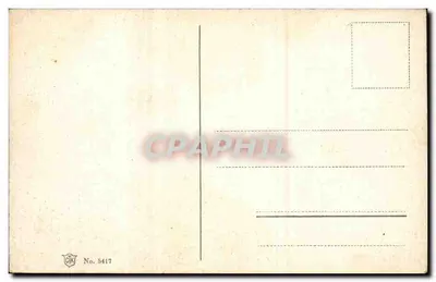 Paryż, Quai du Louvre — widok rzeki z łodzią — wydawca CKK, nr 5417 — Rewers