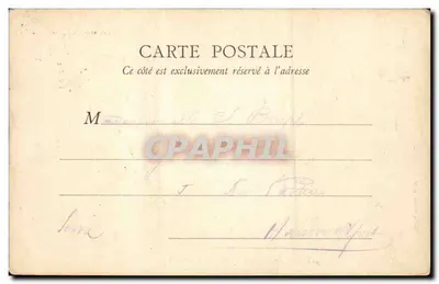 Hotel de Ville : Sala do Conselho — Paris — Editor B. F., Paris, n° 91 — Verso