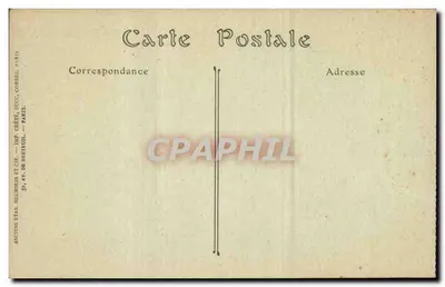 Paryż — Arc de Triomphe de l'Étoile — wydawca Anciens États, Impr. Chété, Paryż — Rewers
