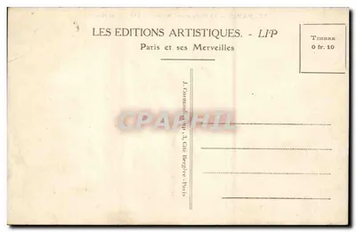 Parigi — La Porta Saint-Martin — LIP — Verso