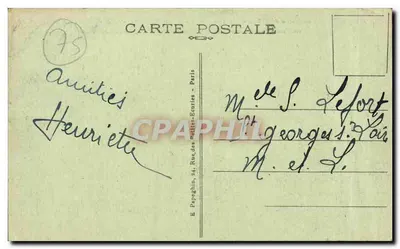 PARIS — Vista presa dall'Arco di Trionfo verso le Avenues Victor-Hugo e Kléber — A. P. — Verso