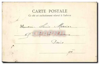 Parijs - Bois de Boulogne - Waterval en grot — B. F. Paris, n°67 — Achterkant