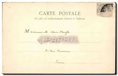 Paris — Parque das Buttes-Chaumont — B.F. Paris, n°37 — Verso