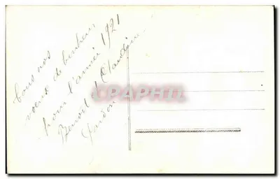 Zimowy krajobraz z domem — Wesołych Świąt — Glorie 560 — Rewers