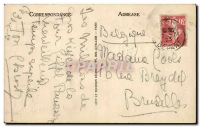 Paryż - Wieża Eiffla - ND - Nieznany wydawca, n° 427 — Rewers