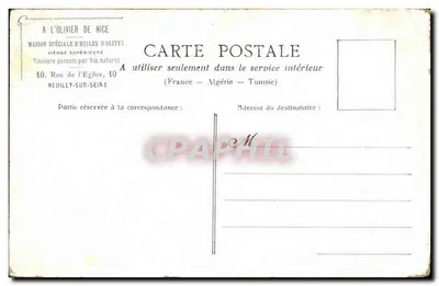 Paryż — Gwiazda — Arc de Triomphe — wydawca — Rewers