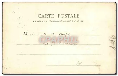 PARIS — Fontaine Médicis (Luxembourg) — B. F. Paris, n° 70 — Reverso
