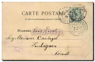Paris XVIIe arr. — Lycée Carnot — Boulevard Malesherbes — Verso