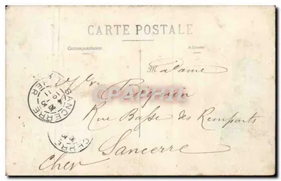 Barco a vela — Exposição Colonial 1900 — Paris — Verso