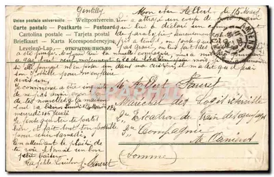 Violetas — buquê em um quadro dentado — editor desconhecido — Verso