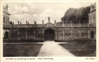 Aproximadamente Sermaize-les-Bains - Três Fontes — O Castelo
