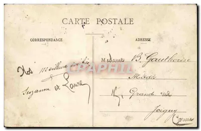 Paris - Buttes Chaumont - A Gruta — 335 — editor não visível — Verso