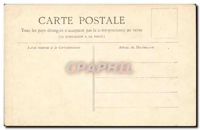 Paryż — Katedra św. Augustyna — Kolekcja Petit Journal — Rewers