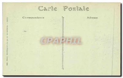 PARYŻ — Jardin des Plantes, l'Ancien Museum — JND Post. — Rewers
