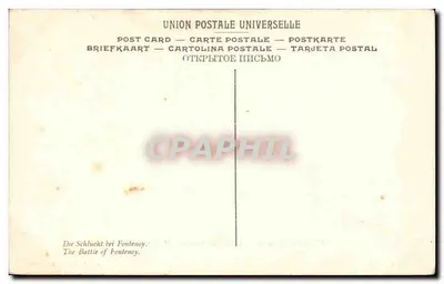 Bitwa pod Fontenoy — 11 maja 1745 — VERNET (Horace) — Muzeum w Paryżu — Rewers
