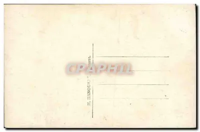 Kobieta trzymająca dwa dekoracyjne ryby — 1 kwietnia — Mycosotis EME n°503 — Rewers